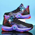 Basketball shoes summer breathable student sports shoes men