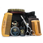 Elaimei Men's Beard Care Kit 6-Piece Set – Balm & Comb | Aladinae