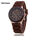 Kids' Silicone Watch - Candy Color, Geneva Style