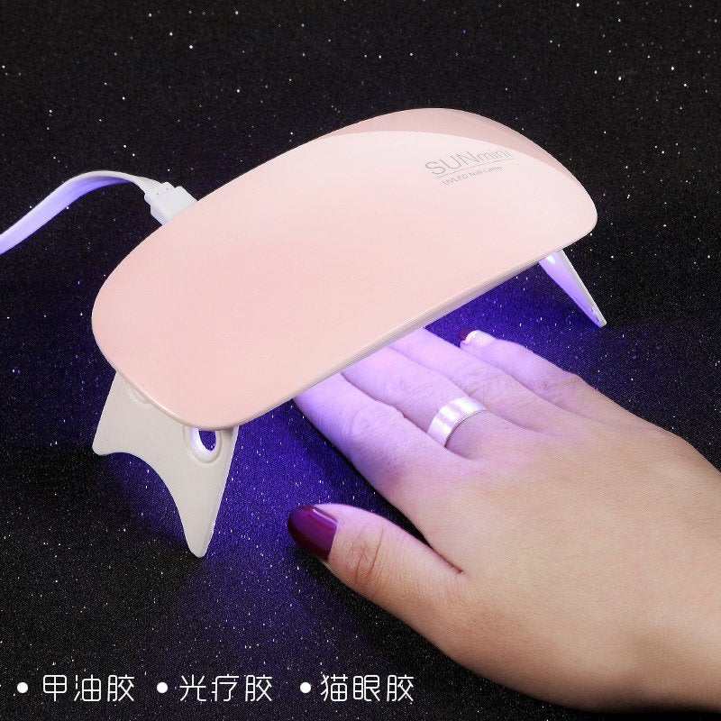 Mini one-line lamp UV quick-drying nail lamp nail art light therapy light therapy machine baking lamp nail art nail machine dedicated