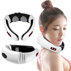 Neck Massager Cervical Electric Pulse Vertebra Impulse Massage Physiotherapy Acupuncture Magnetic Therapy Relief Pain