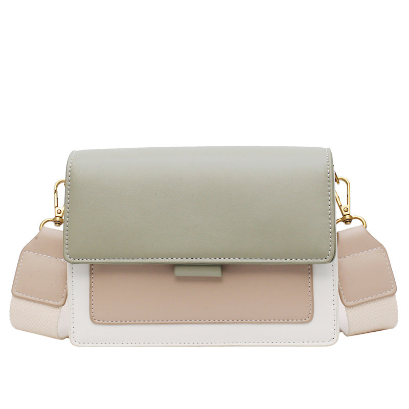 Sen small bag women 2019 summer new ins matcha green small square bag simple chain shoulder messenger bag