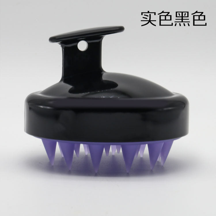 Silicone shampoo brush scalp massage brush shampoo comb adult shampoo massager Shun hair comb beauty tools