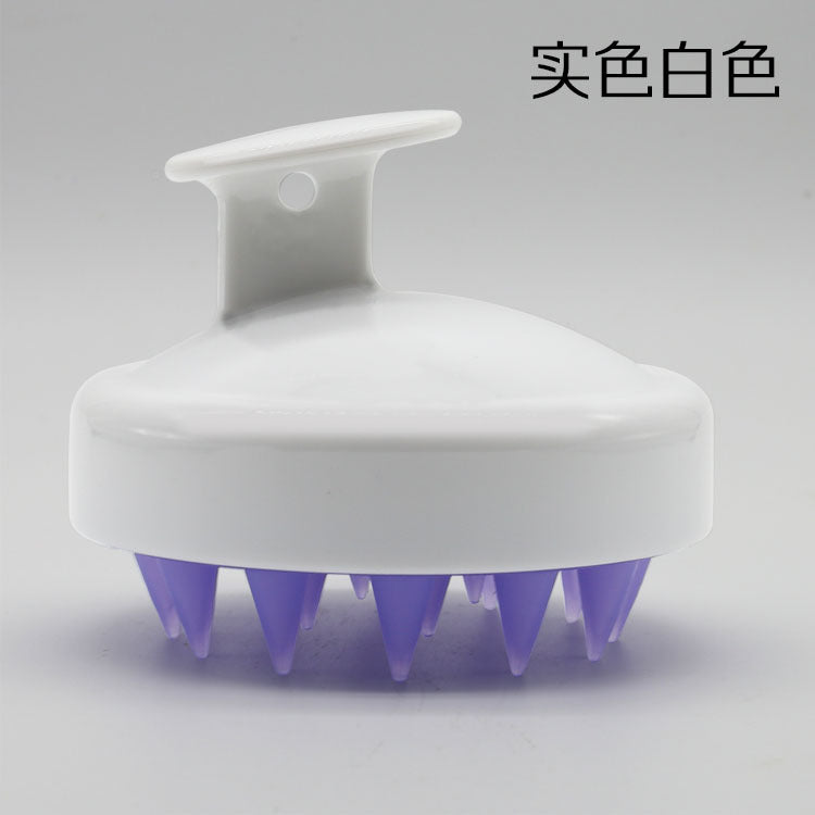 Silicone shampoo brush scalp massage brush shampoo comb adult shampoo massager Shun hair comb beauty tools