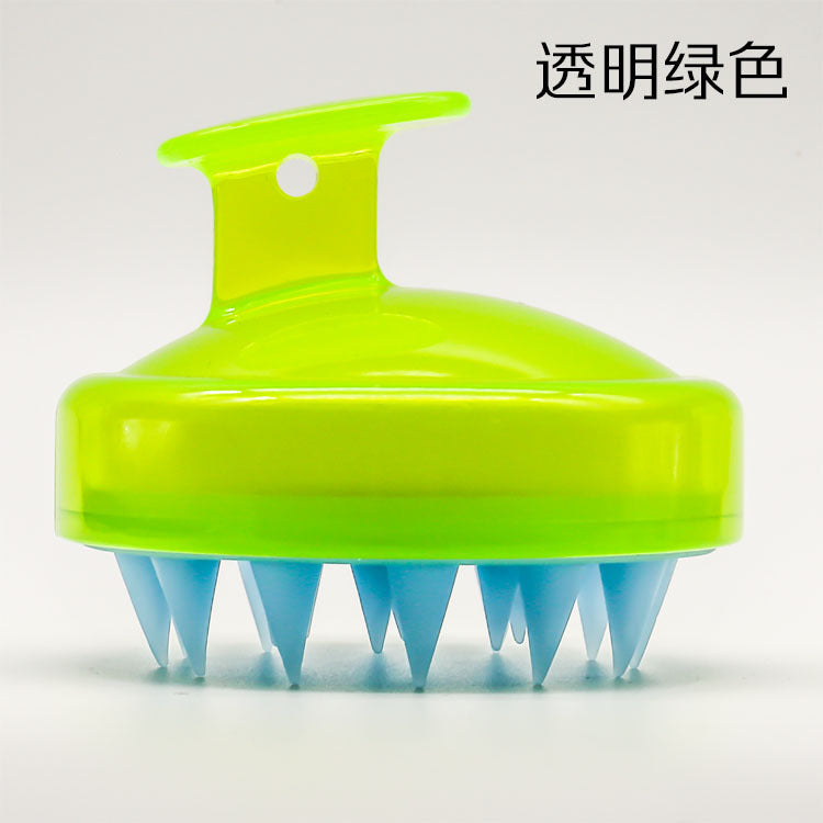 Silicone shampoo brush scalp massage brush shampoo comb adult shampoo massager Shun hair comb beauty tools