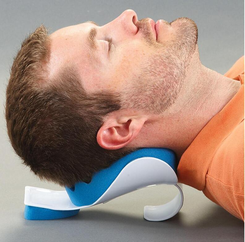 Neck Massage Pillow Cushion Neck and Shoulder Relaxer Pain Relief Massage Neck Support Pillow Sink Care Tool Kits