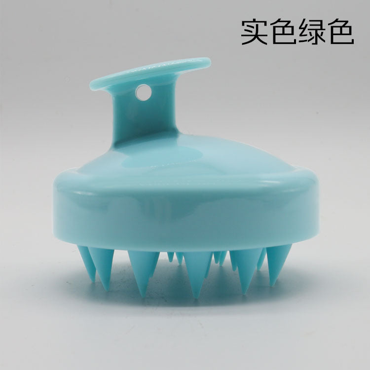 Silicone shampoo brush scalp massage brush shampoo comb adult shampoo massager Shun hair comb beauty tools