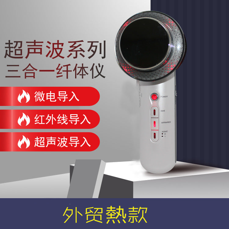 Ultrasound Cavitation EMS Body Slimming Massager Weight Loss Anti Cellulite Fat Burner Galvanic Infrared Ultrasonic Wave Therapy