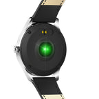 Women's Black Gold Smart Watch - Round Screen, Steel