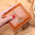 Women's Short Retro Coin Purse Wallet | Aladinae