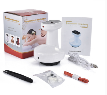 Cross-border explosive product electric scraping cupping device home health massage  fever physiotherapy instrument meridian dredging instrument