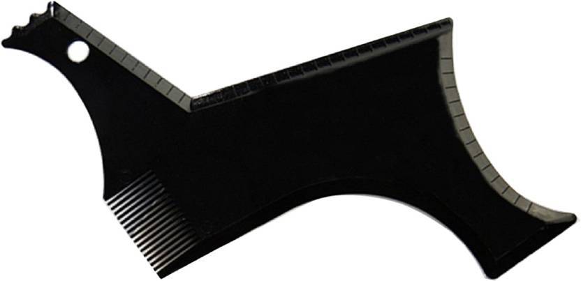 Transparent Beard Styling Comb & Ruler – 17-Piece Set | Aladinae