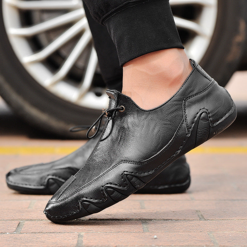Men's Leather Casual Sneakers