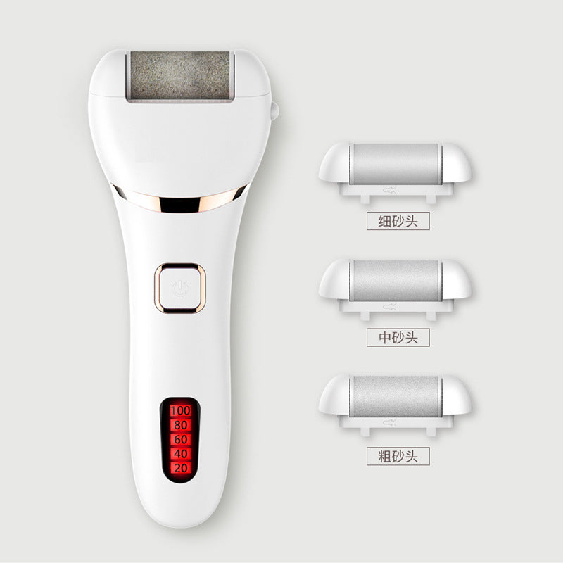 Cross-border electric foot grinder, automatic rechargeable foot skin remover, callus grinding knife, pedicure machine, drop shipping