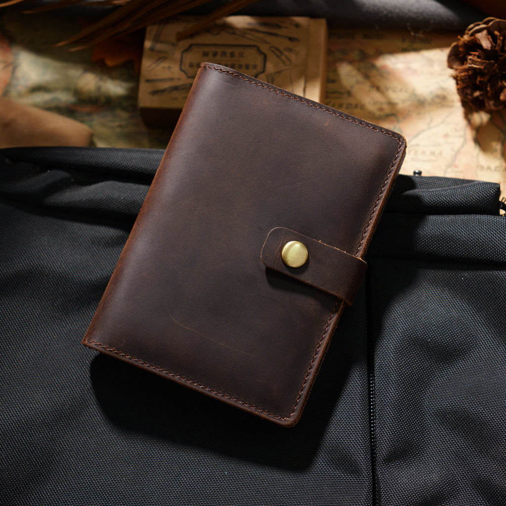 Genuine Leather Passport Holder & Travel Wallet | Aladinae