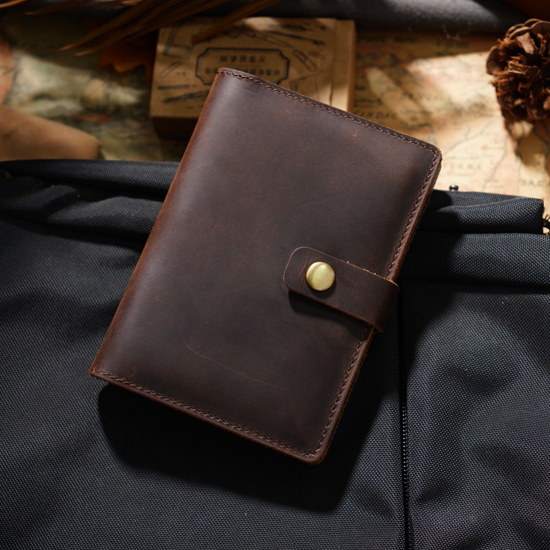 Genuine Leather Passport Holder & Travel Wallet | Aladinae