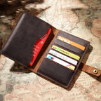 Genuine Leather Passport Holder & Travel Wallet | Aladinae