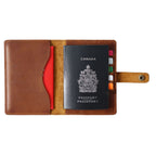 Genuine Leather Passport Holder & Travel Wallet | Aladinae