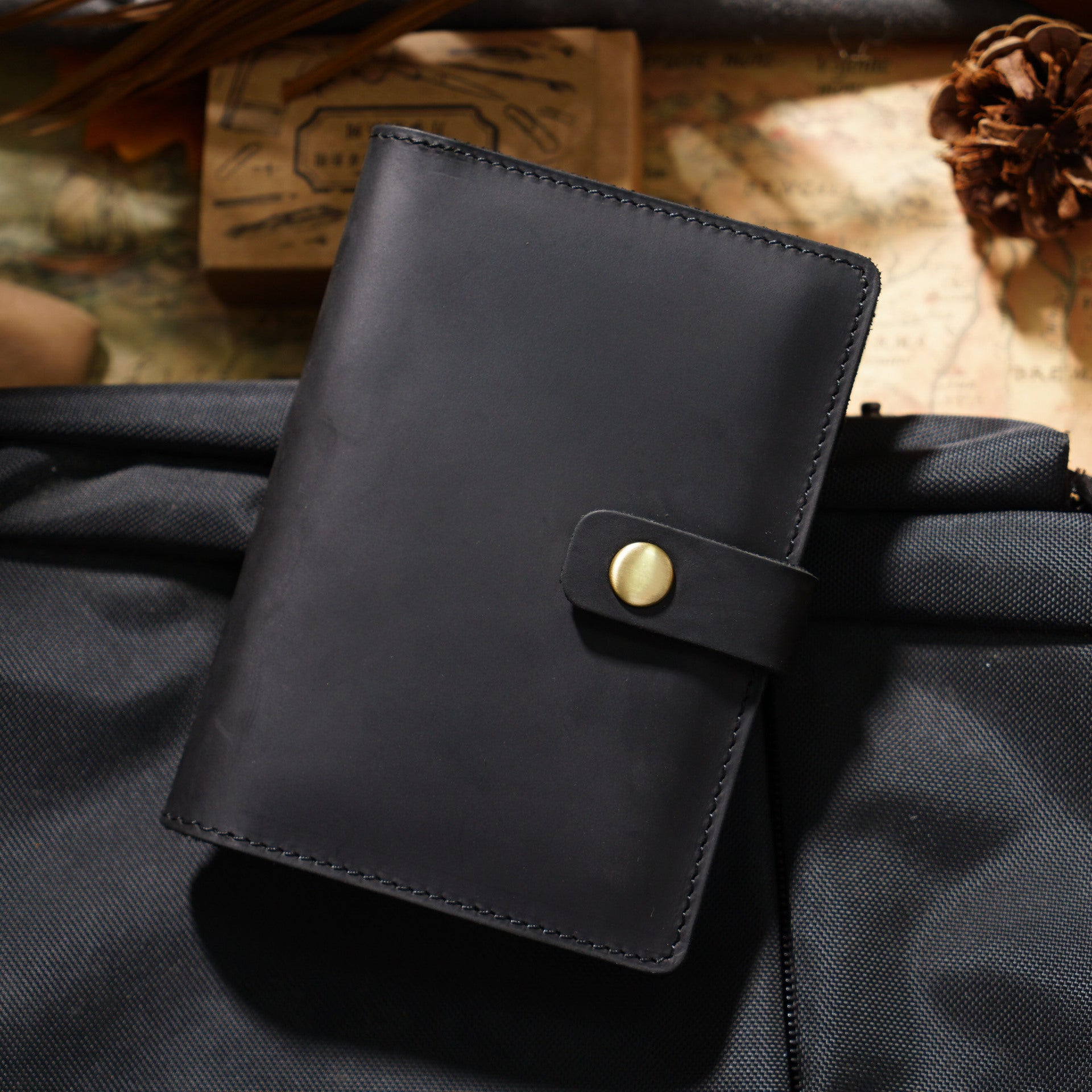 Genuine Leather Passport Holder & Travel Wallet | Aladinae