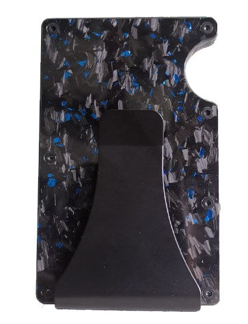 Men's RFID Metal Card Holder – Forged Carbon Design | Aladinae