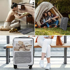 Travel essentials: Vacuum bags, luggage, clothes boxes, packing bags, accessories, compression cubes