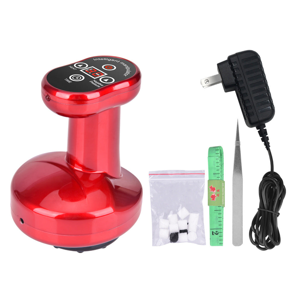 Cross-border explosive product electric scraping cupping device home health massage  fever physiotherapy instrument meridian dredging instrument