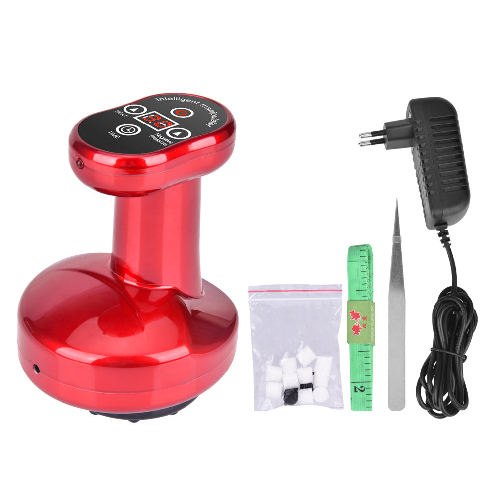 Cross-border explosive product electric scraping cupping device home health massage  fever physiotherapy instrument meridian dredging instrument