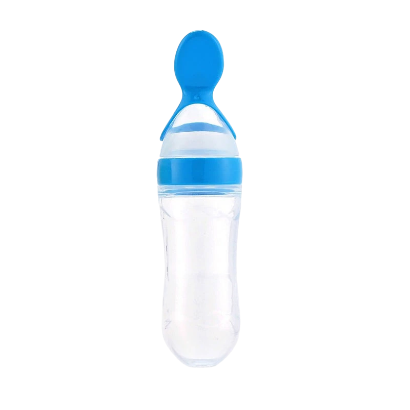 Baby Spoon Bottle Feeder Dropper Silicone Spoons for Feeding Medicine Kids Toddler Cutlery Utensils Children Accessories Newborn