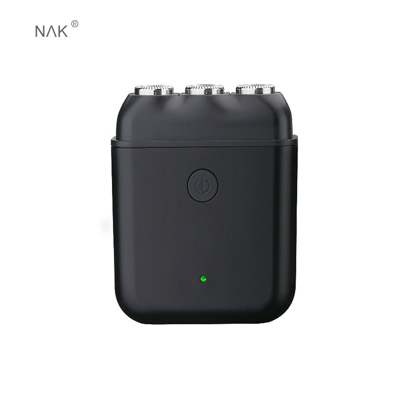 NAK3000 Mini 3-Blade Electric Shaver – Rechargeable | Aladinae