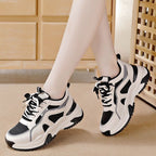 Plush Sneakers New Winter Casual Shoes Thick Soles Shoes Soft Soled Shoes For Women