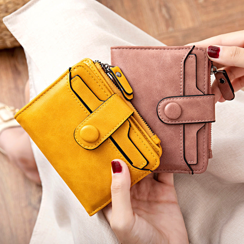 Women's Korean Style Multi-Card Wallet | Aladinae