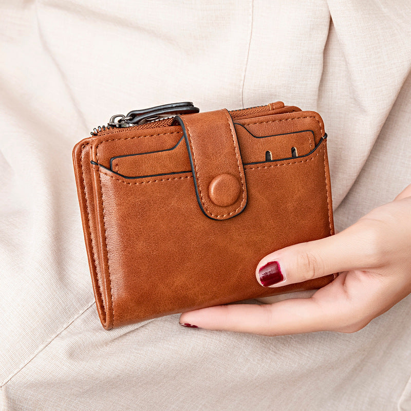 Women's Korean Style Multi-Card Wallet | Aladinae