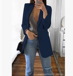 Women's European and American hot style slim suit jacket