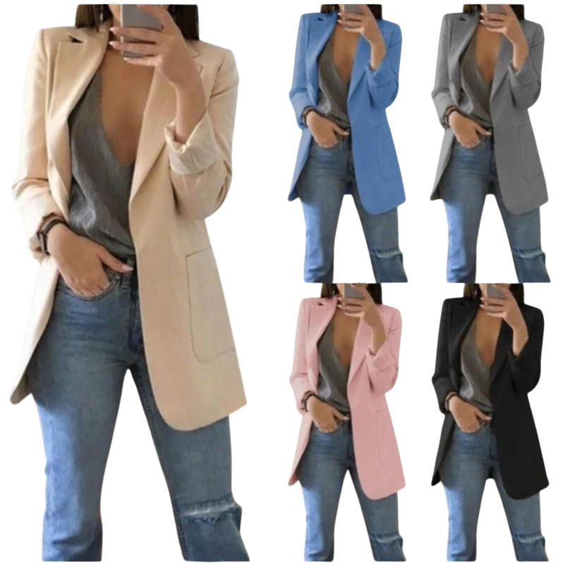 Women's European and American hot style slim suit jacket