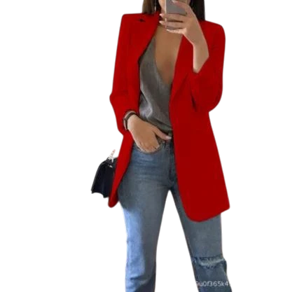 Women's European and American hot style slim suit jacket