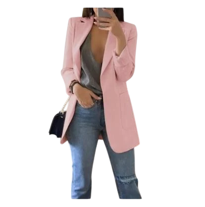 Women's European and American hot style slim suit jacket