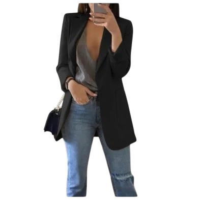 Women's European and American hot style slim suit jacket