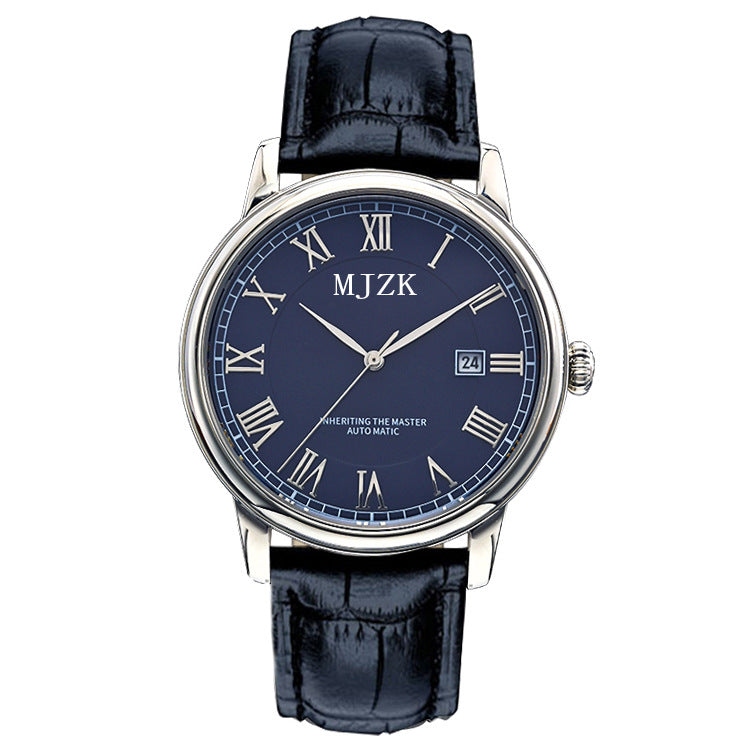 Men's Brown Quartz Watch - Ultra-Thin, Waterproof