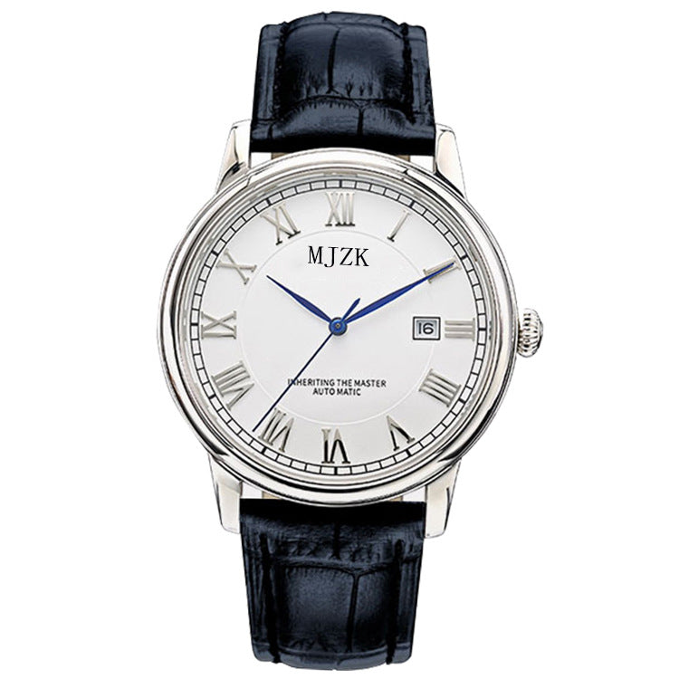 Men's Brown Quartz Watch - Ultra-Thin, Waterproof