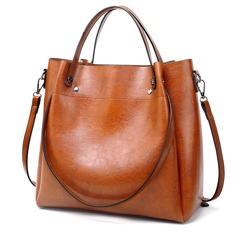 Vintage Leather Shoulder Bag