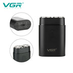 VGR V-341 Men's Rotary Electric Shaver – Rechargeable | Aladinae