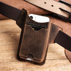 iPhone Leather Card Holder Case