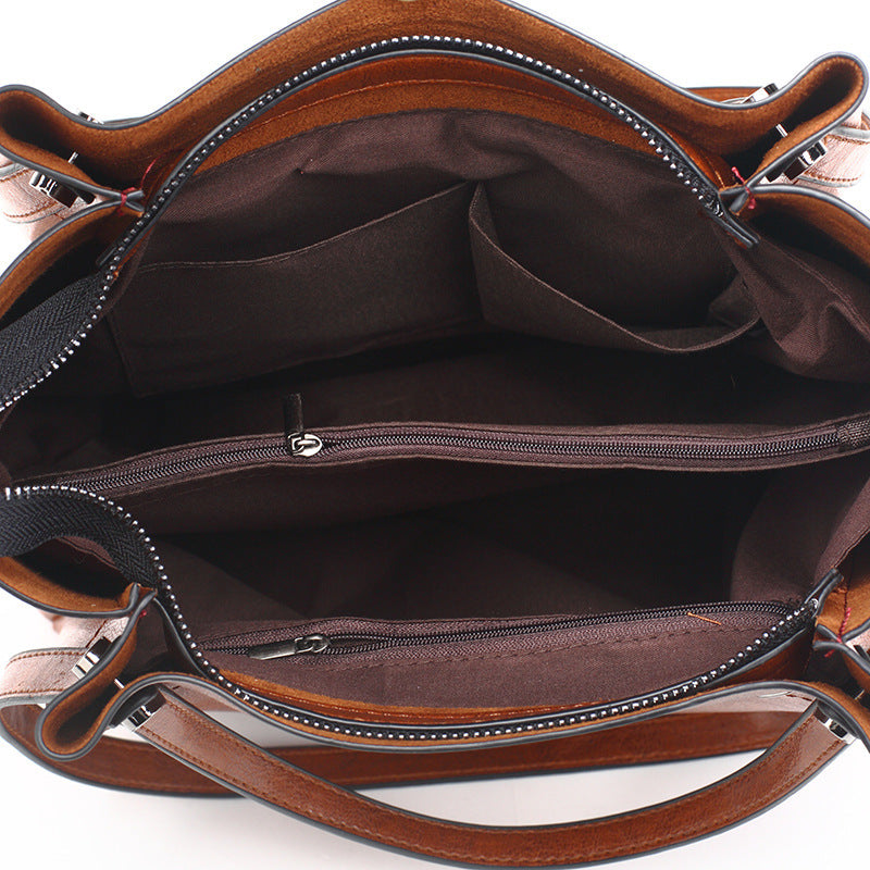 Vintage Leather Shoulder Bag