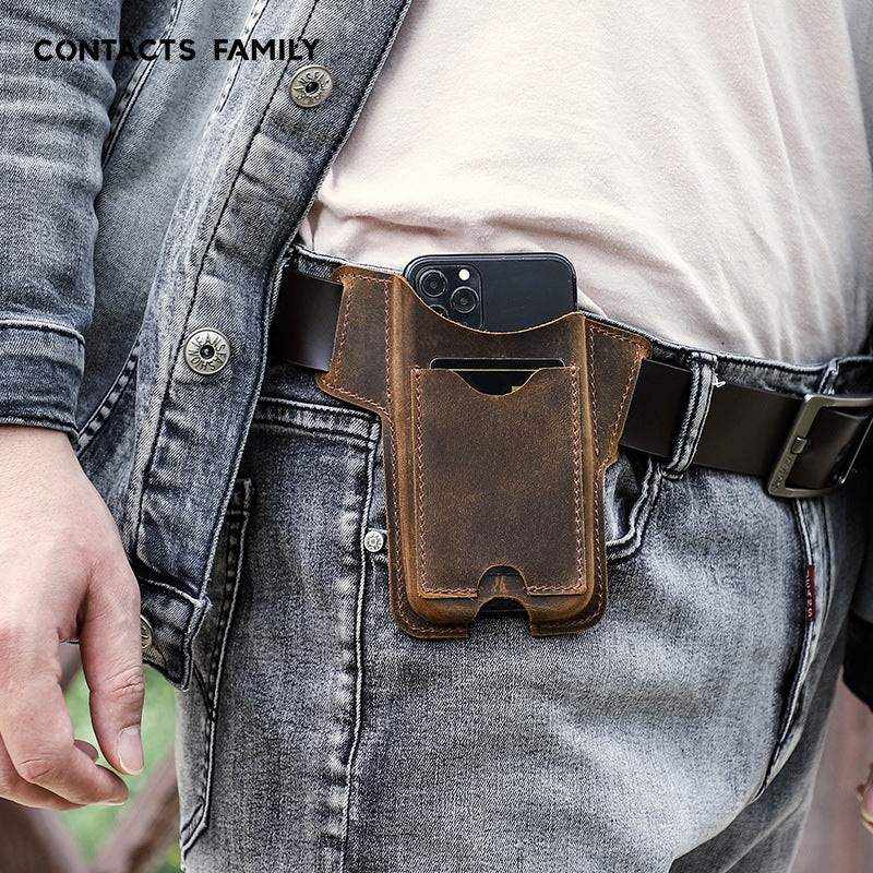 iPhone Leather Card Holder Case