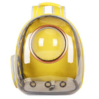 Cat carrier, travel bag, space capsule pet backpack, school bag, double shoulder bag, dog, rabbit, cat cage for going out in winter.