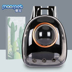 Cat carrier, travel bag, space capsule pet backpack, school bag, double shoulder bag, dog, rabbit, cat cage for going out in winter.