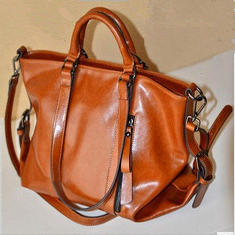 Vintage Leather Crossbody Bag