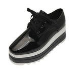 New Fashion Wedge Platform Shoes Ladies Slip on Round Toed Casual Shoes for Women Thick Sole Sneakers