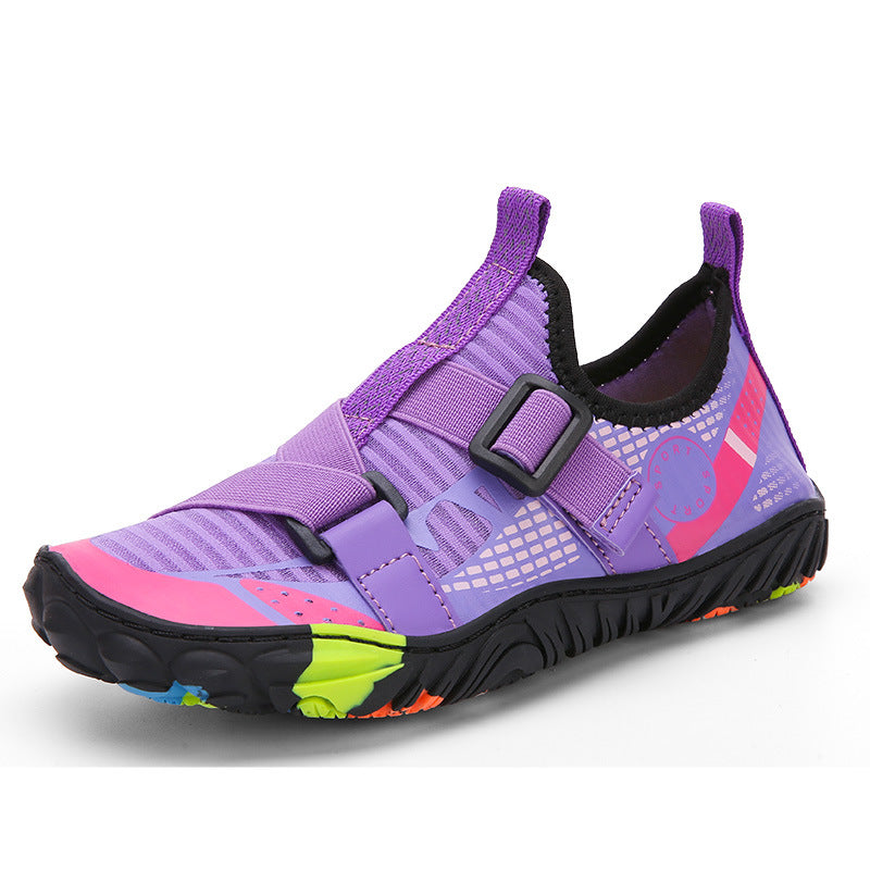 Parent-child river tracing shoes children's beach shoes quick-interference water shoes boys and girls new men and women non-slip water shoes