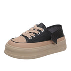 Soft soled white shoes for women wearing thick soled board shoes are fashionable breathable versatile and trendy casual shoes